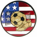 Flag Hologram Mylar Insert - 2" Soccer